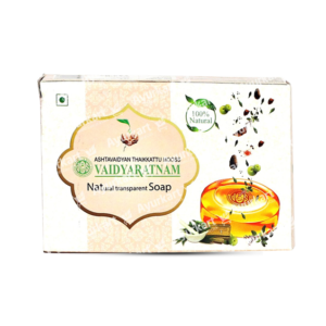 Ashtavaidyan Thaikkattu Mooss Vaidyaratnam Natural Transparent Soap-600x600.pg